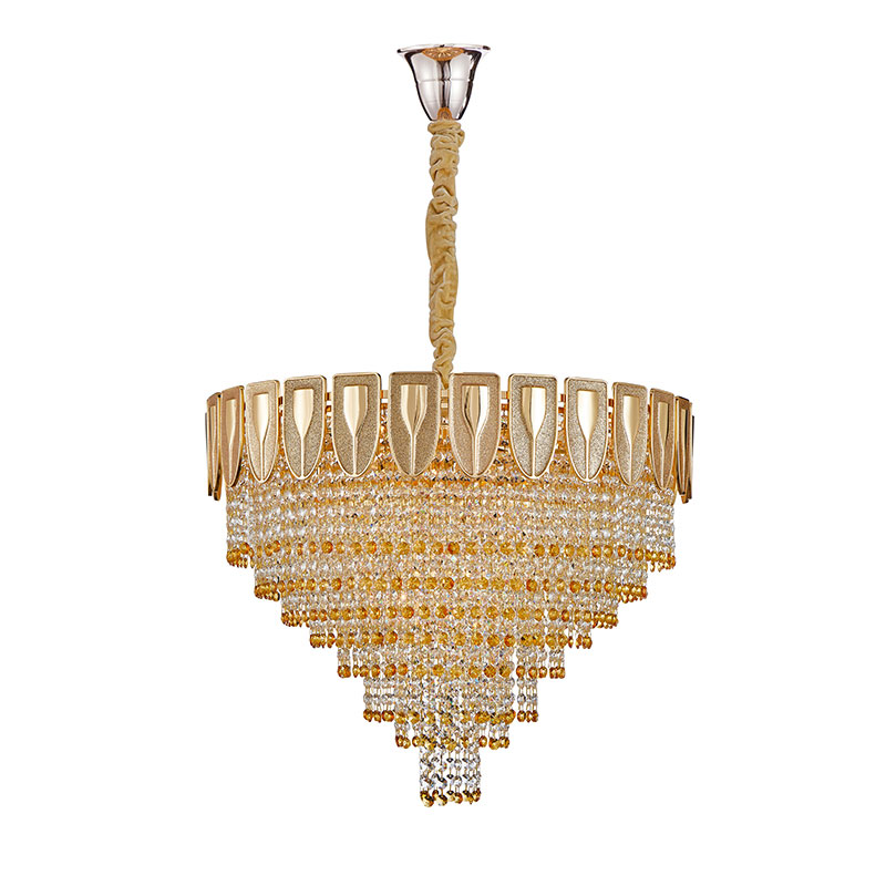 Modern Crystal  Metal Hanging Chandelier Wine Glasses Decorative